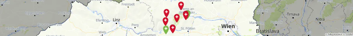 Map view for Pharmacies emergency services nearby Mühldorf (Krems (Land), Niederösterreich)